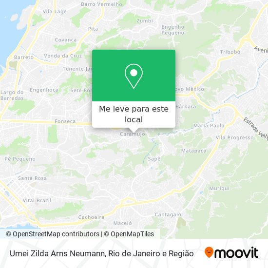 Umei Zilda Arns Neumann mapa