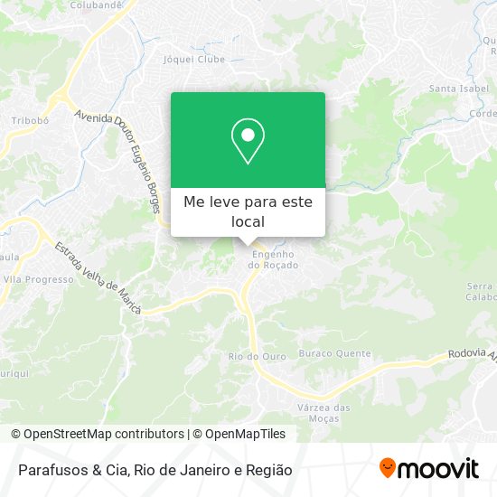 Parafusos & Cia mapa