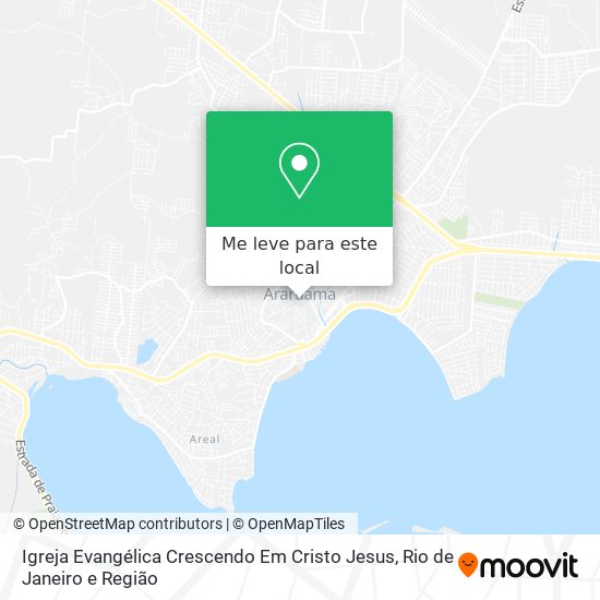 Igreja Evangélica Crescendo Em Cristo Jesus mapa