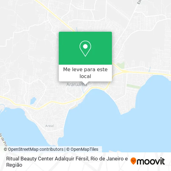 Ritual Beauty Center Adalquir Férsil mapa