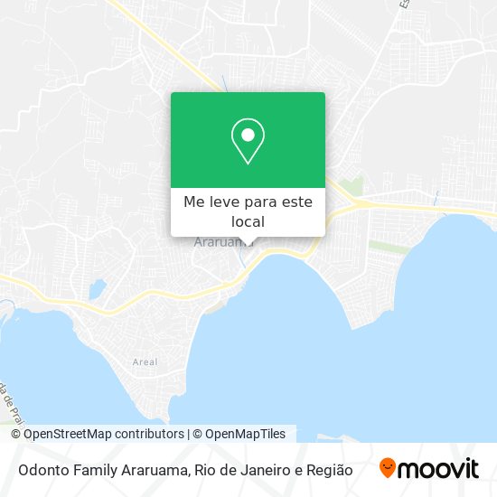 Odonto Family Araruama mapa