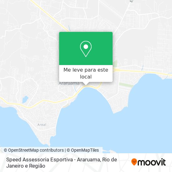 Speed Assessoria Esportiva - Araruama mapa