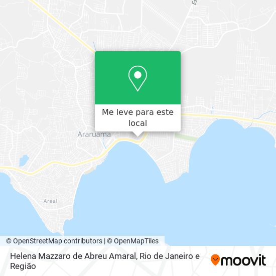 Helena Mazzaro de Abreu Amaral mapa