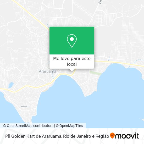 Pll Golden Kart de Araruama mapa