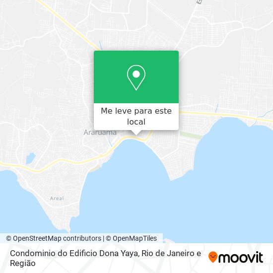 Condominio do Edificio Dona Yaya mapa