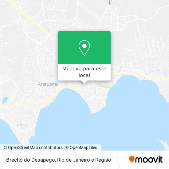 Brechó do Desapego mapa