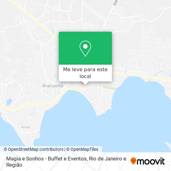 Magia e Sonhos - Buffet e Eventos mapa