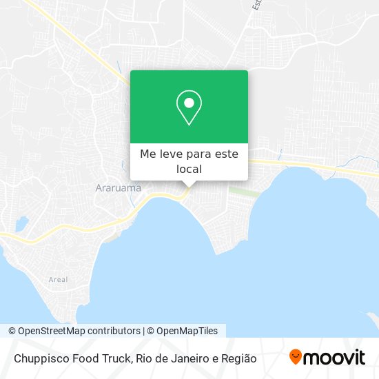Chuppisco Food Truck mapa