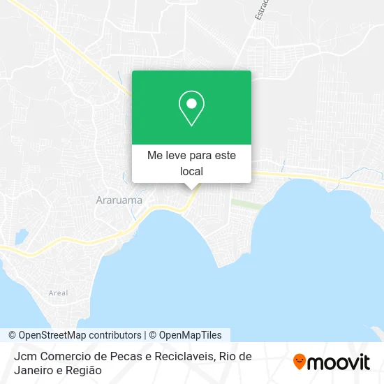 Jcm Comercio de Pecas e Reciclaveis mapa