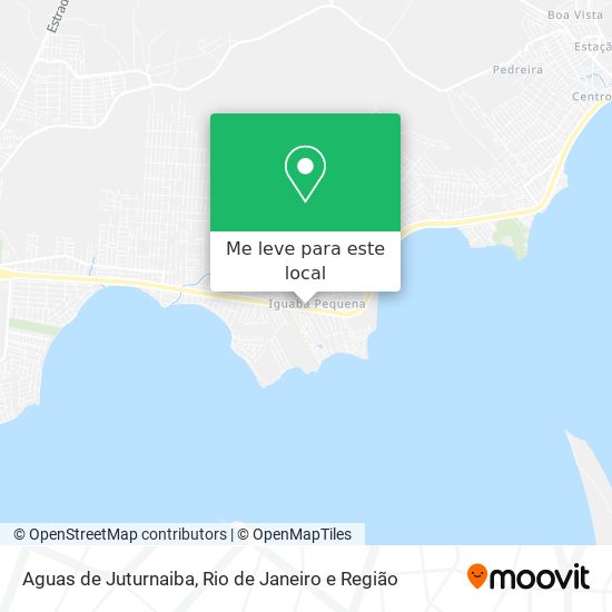 Aguas de Juturnaiba mapa
