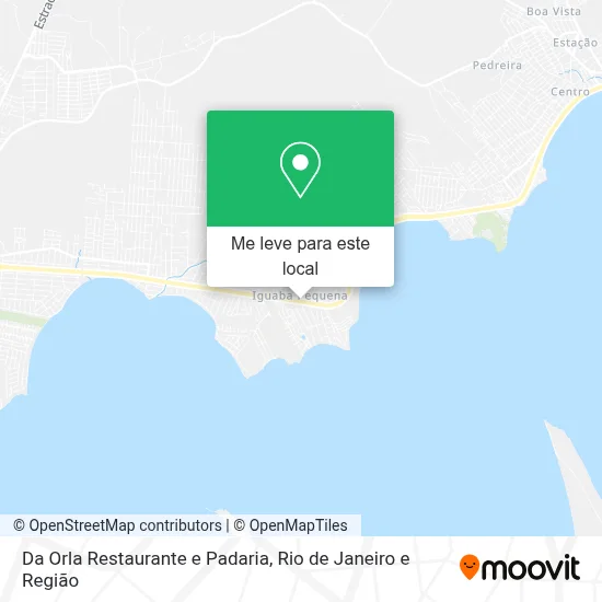Da Orla Restaurante e Padaria mapa
