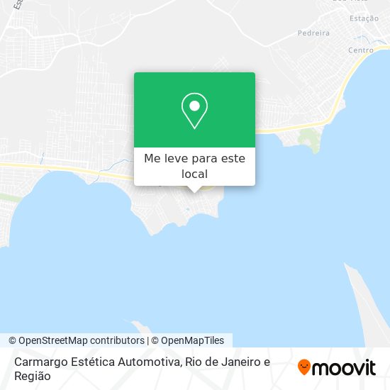 Carmargo Estética Automotiva mapa