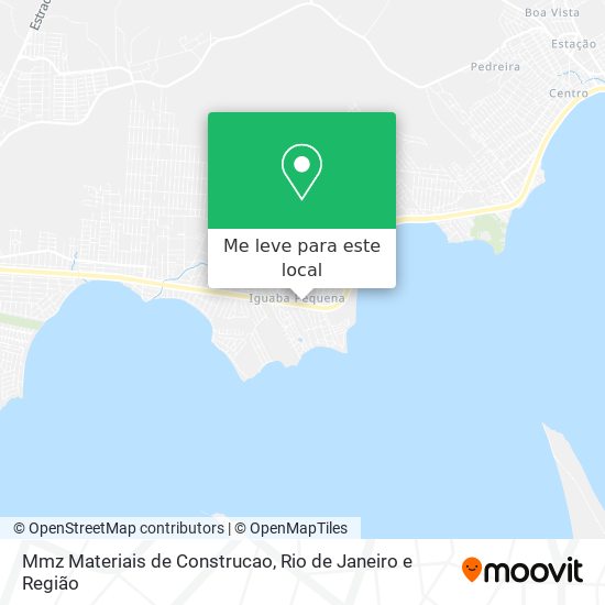 Mmz Materiais de Construcao mapa