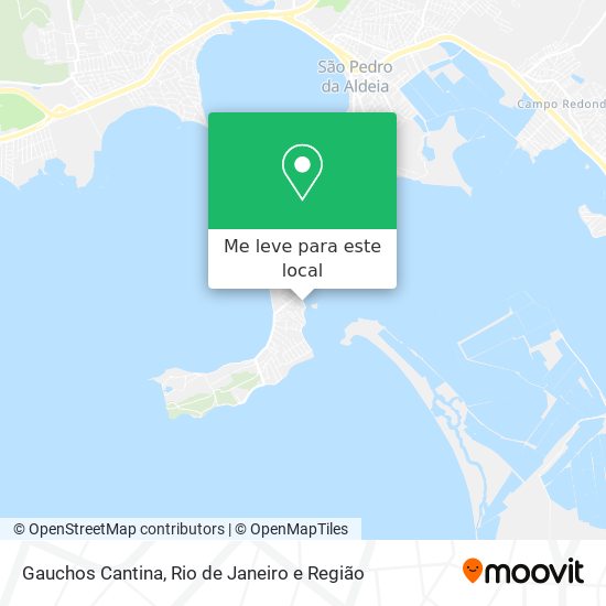 Gauchos Cantina mapa