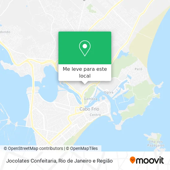 Jocolates Confeitaria mapa