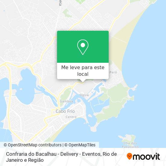 Confraria do Bacalhau - Delivery - Eventos mapa