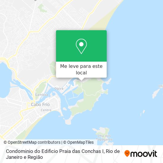 Condominio do Edificio Praia das Conchas I mapa