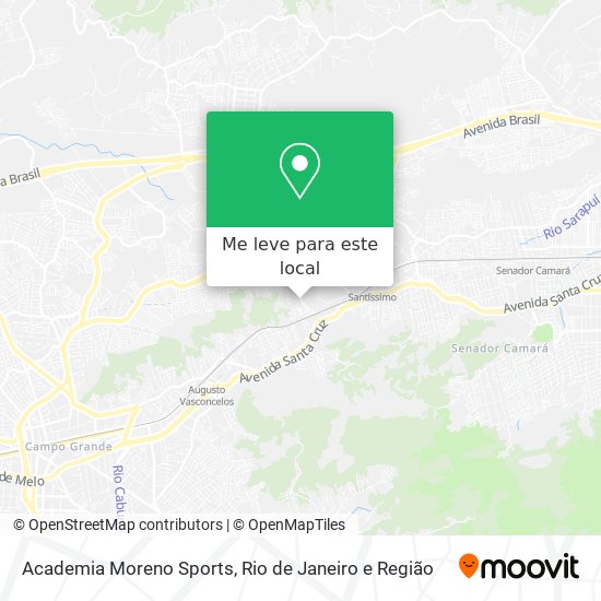 Academia Moreno Sports mapa