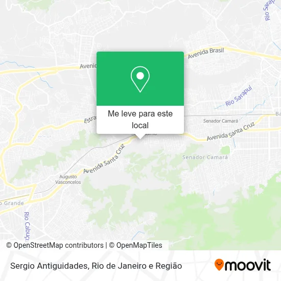 Sergio Antiguidades mapa