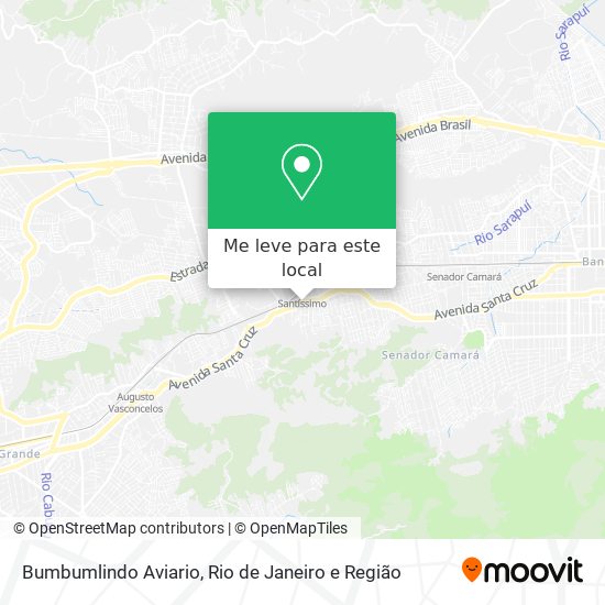 Bumbumlindo Aviario mapa