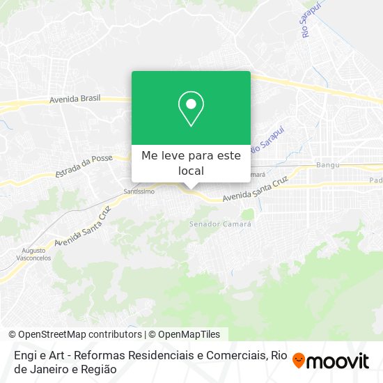 Engi e Art - Reformas Residenciais e Comerciais mapa