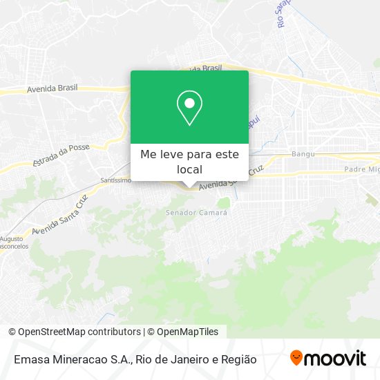Emasa Mineracao S.A. mapa