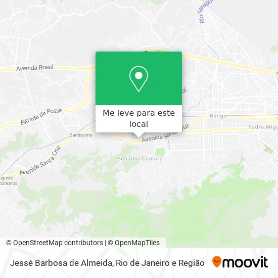 Jessé Barbosa de Almeida mapa