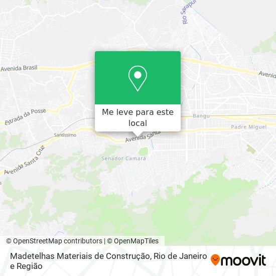 Madetelhas Materiais de Construção mapa