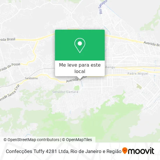 Confecções Tuffy 4281 Ltda mapa