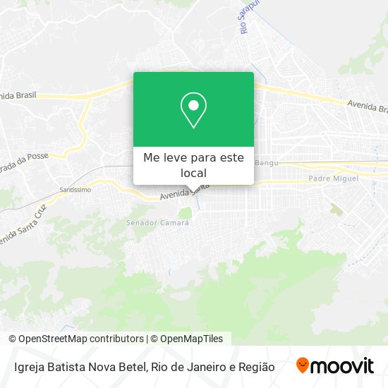 Igreja Batista Nova Betel mapa