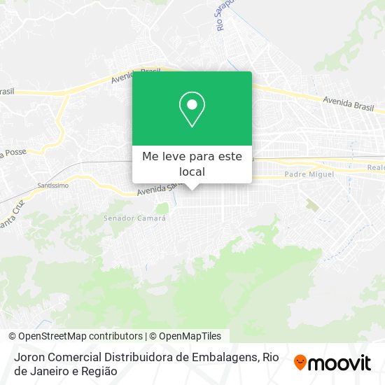 Joron Comercial Distribuidora de Embalagens mapa