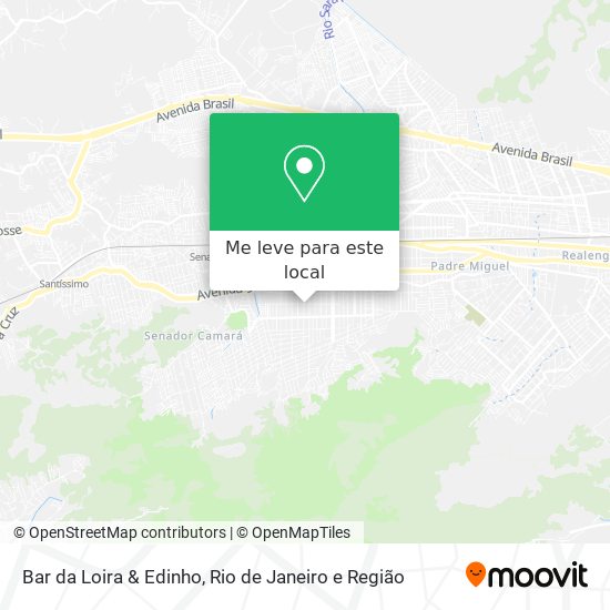 Bar da Loira & Edinho mapa