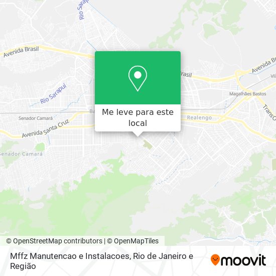 Mffz Manutencao e Instalacoes mapa