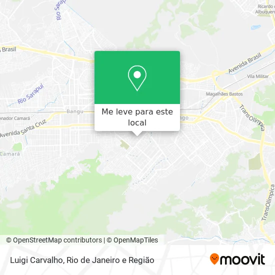 Luigi Carvalho mapa
