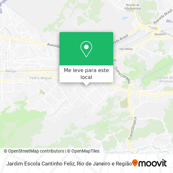 Jardim Escola Cantinho Feliz mapa