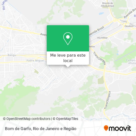 Bom de Garfo mapa