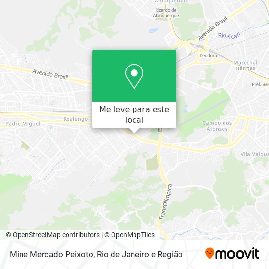 Mine Mercado Peixoto mapa