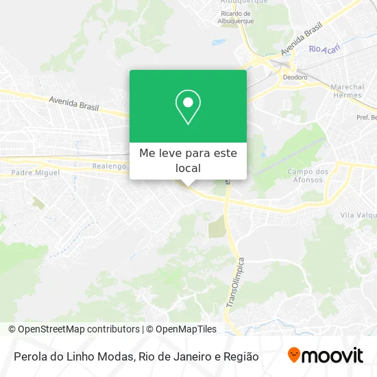 Perola do Linho Modas mapa