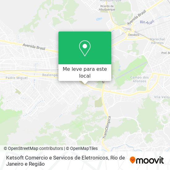 Ketsoft Comercio e Servicos de Eletronicos mapa