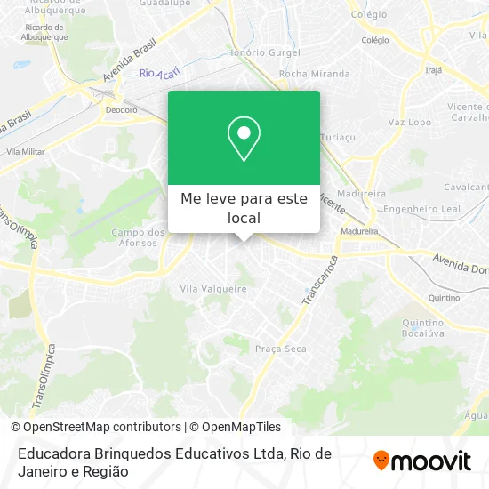 Educadora Brinquedos Educativos Ltda mapa