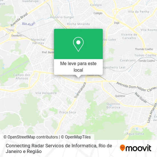 Connecting Radar Servicos de Informatica mapa