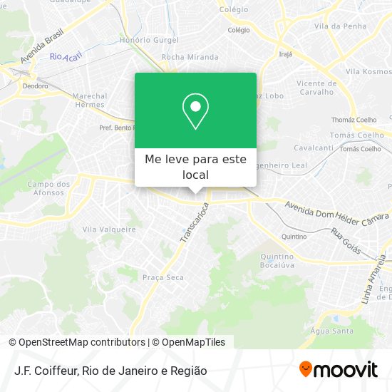J.F. Coiffeur mapa