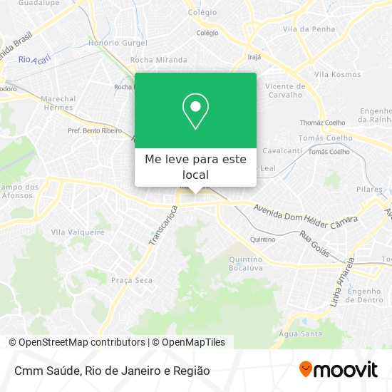 Cmm Saúde mapa