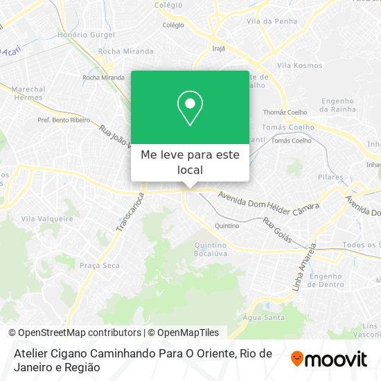 Atelier Cigano Caminhando Para O Oriente mapa