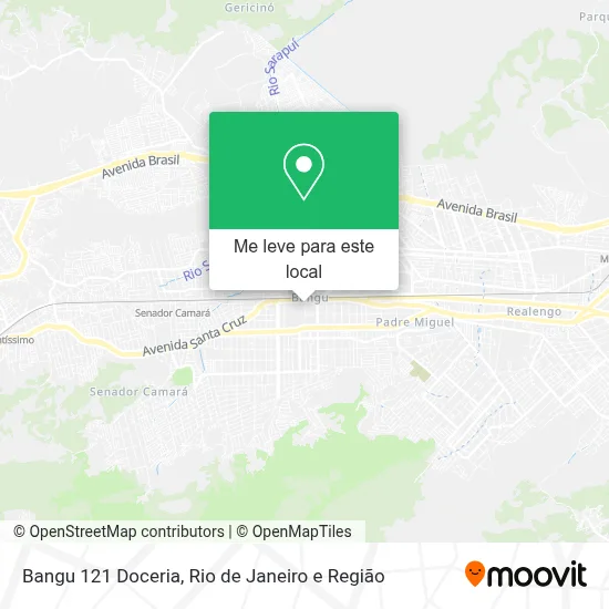 Bangu 121 Doceria mapa