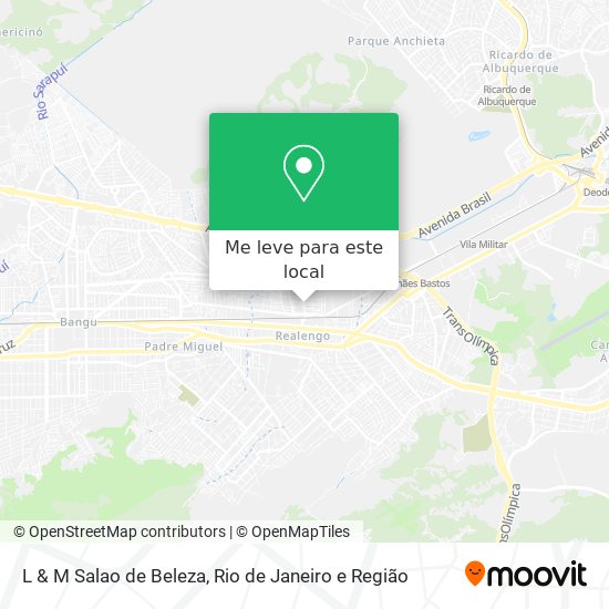 L & M Salao de Beleza mapa