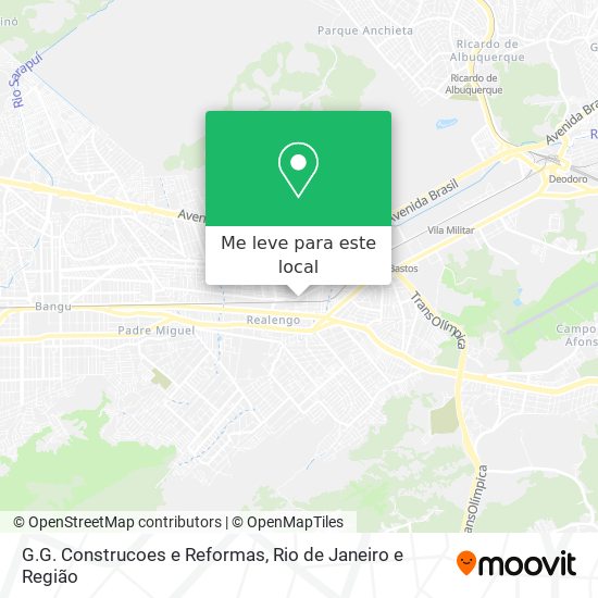 G.G. Construcoes e Reformas mapa