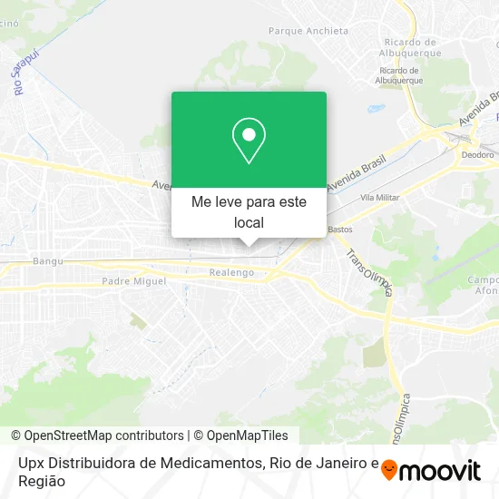 Upx Distribuidora de Medicamentos mapa