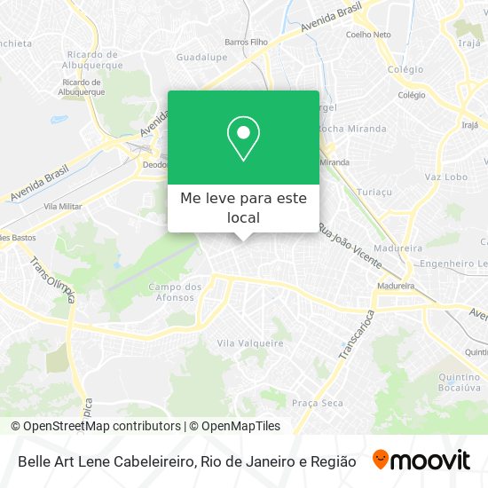 Belle Art Lene Cabeleireiro mapa