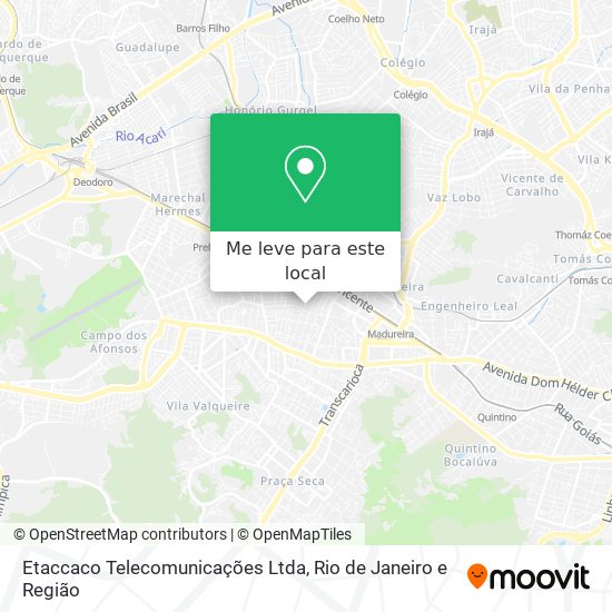 Etaccaco Telecomunicações Ltda mapa